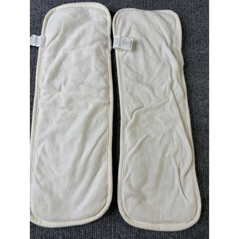 Disney Baby‎ Winnie the Pooh Burp Cloths Set of 2 Cotton Yellow White Baby